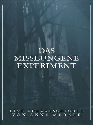 cover image of Das misslungene Experiment
